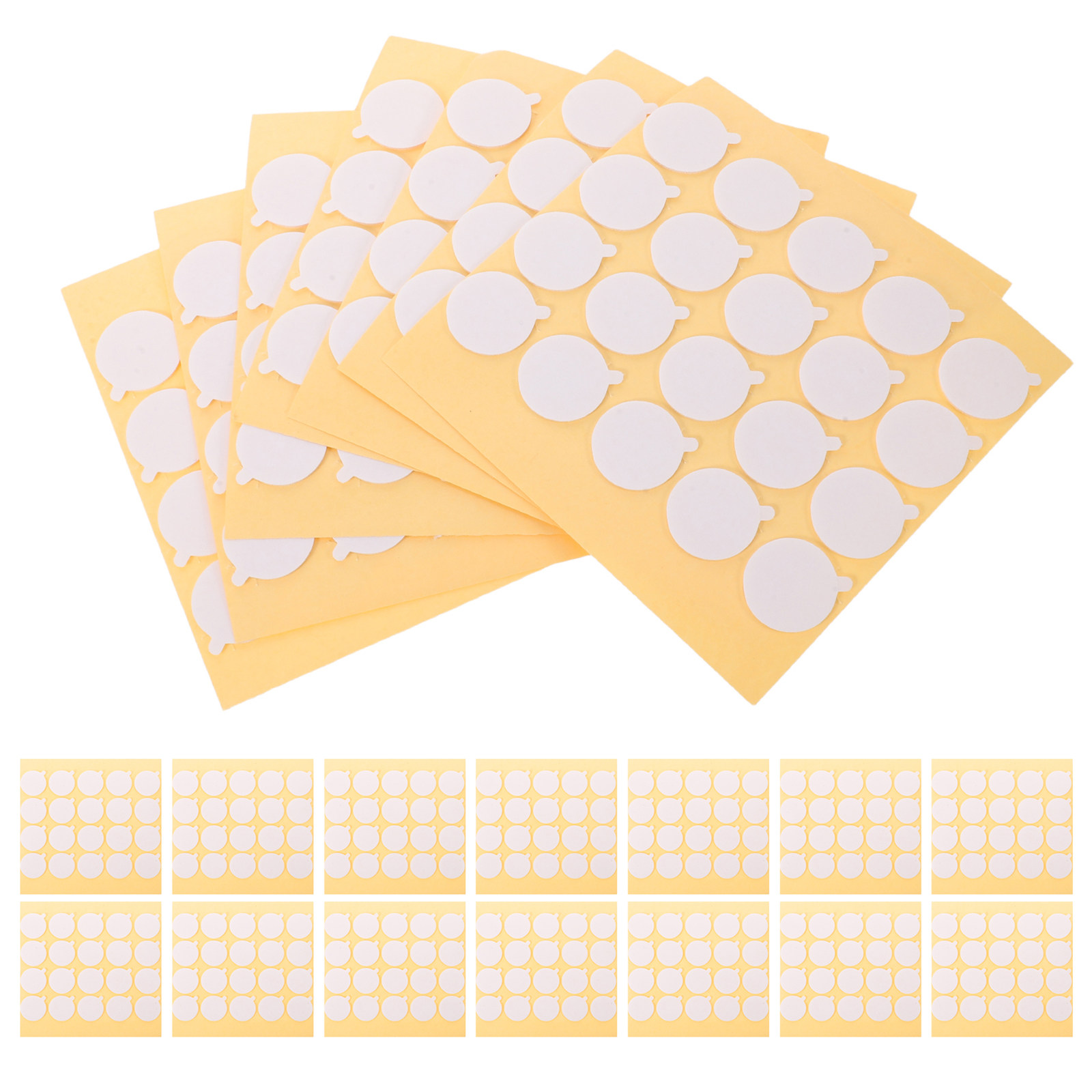 Adhesive Dot Wick - 800 Stück Doppelseitige Hitzebeständige Klebepunkte für