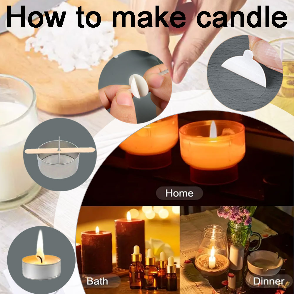 55 Stück Blumen-Kerzendocht, H – Candle Making Homewood Bewertung und Preis