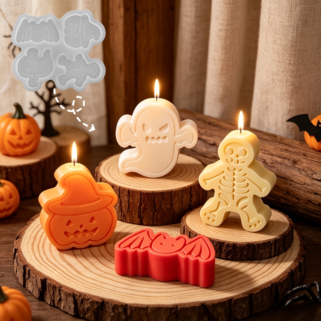 4-fach Silikonharzform-Set für – Candle Making Set Bewertung und Preis